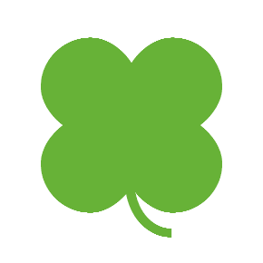 Four Leaf Clover as drawn by Microsoft in Windows 8.1