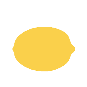 Lemon as drawn by Microsoft in Windows 8.1