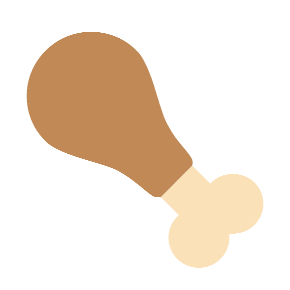 Poultry Leg as drawn by Microsoft in Windows 8.1