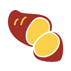 Roasted Sweet Potato, the previous design
