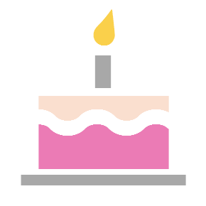 Birthday Cake, the previous design
