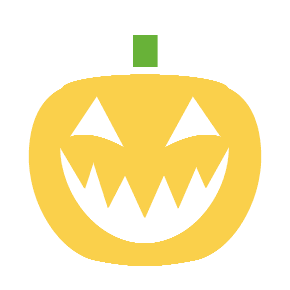Jack-O-Lantern as drawn by Microsoft in Windows 8.1