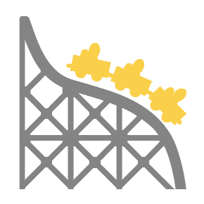 Achterbahn as drawn by Microsoft in Windows 8.1