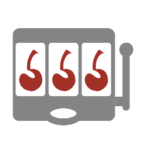 Slot Machine as drawn by Microsoft in Windows 8.1