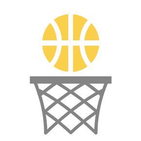 Basketball as drawn by Microsoft in Windows 8.1