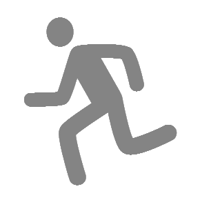 Person Running, the previous design