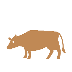 Cow as drawn by Microsoft in Windows 8.1