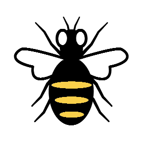 Honeybee as drawn by Microsoft in Windows 8.1