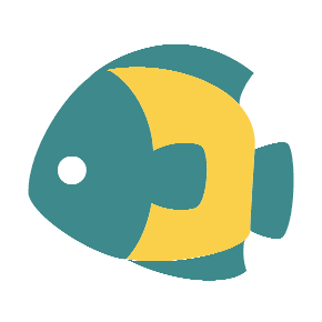 Tropical Fish as drawn by Microsoft in Windows 8.1