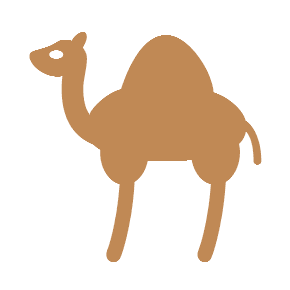 Camel as drawn by Microsoft in Windows 8.1