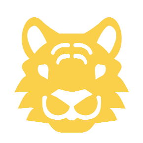 Tiger Face as drawn by Microsoft in Windows 8.1