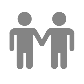 Men Holding Hands, the previous design