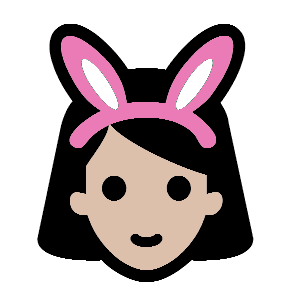 People with Bunny Ears, the previous design