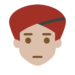 Person Wearing Turban, the previous design