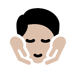 Person Getting Massage, the previous design