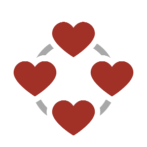 Revolving Hearts, the previous design
