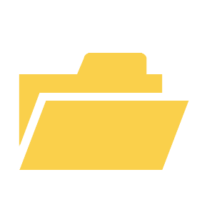 Open File Folder as drawn by Microsoft in Windows 8.1