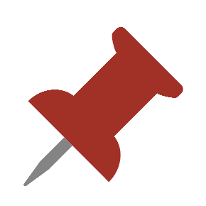 Pushpin as drawn by Microsoft in Windows 8.1