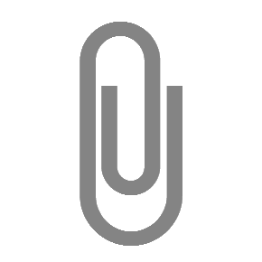 Büroklammer as drawn by Microsoft in Windows 8.1