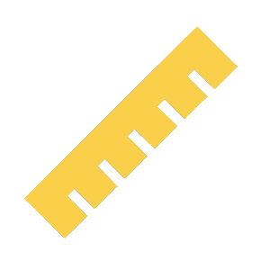 Straight Ruler as drawn by Microsoft in Windows 8.1