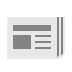 Newspaper as drawn by Microsoft in Windows 8.1