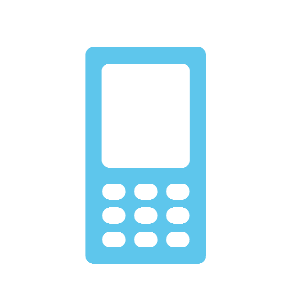 Mobile Phone as drawn by Microsoft in Windows 8.1