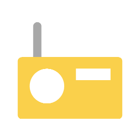 Radio as drawn by Microsoft in Windows 8.1