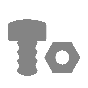 Nut and Bolt as drawn by Microsoft in Windows 8.1