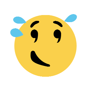 Relieved Face as drawn by Microsoft in Windows 8.1