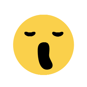 Tired Face as drawn by Microsoft in Windows 8.1