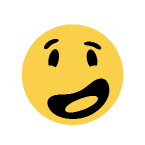 Flushed Face as drawn by Microsoft in Windows 8.1