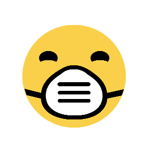 Face with Medical Mask, the previous design