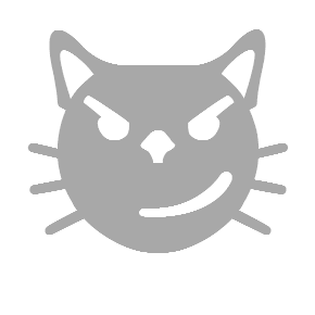 にやりとする猫 as drawn by Microsoft in Windows 8.1