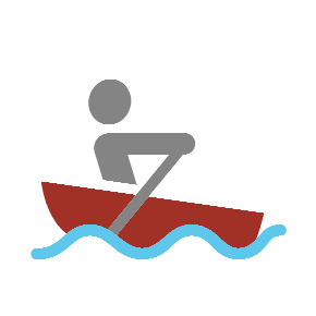 Person Rowing Boat as drawn by Microsoft in Windows 8.1