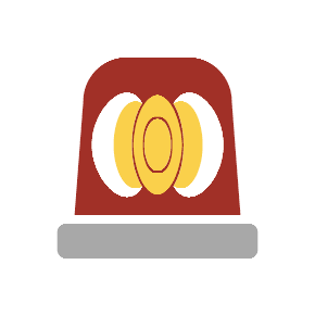 Police Car Light, the previous design