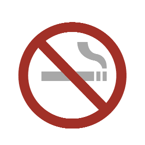 No Smoking as drawn by Microsoft in Windows 8.1