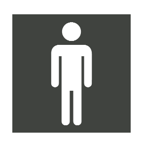 Men’s Room, the previous design