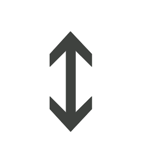 Up-Down Arrow as drawn by Microsoft in Windows 8.1