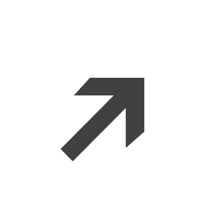 Up-Right Arrow as drawn by Microsoft in Windows 8.1