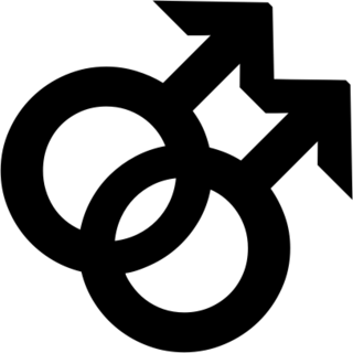 Doubled Male Sign, the previous design