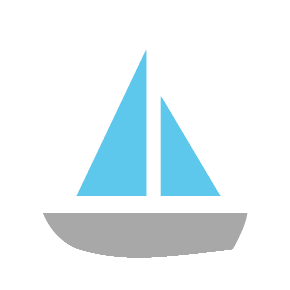 Sailboat as drawn by Microsoft in Windows 8.1
