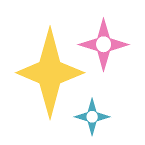Sparkles as drawn by Microsoft in Windows 8.1