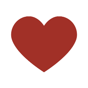 Red Heart as drawn by Microsoft in Windows 8.1