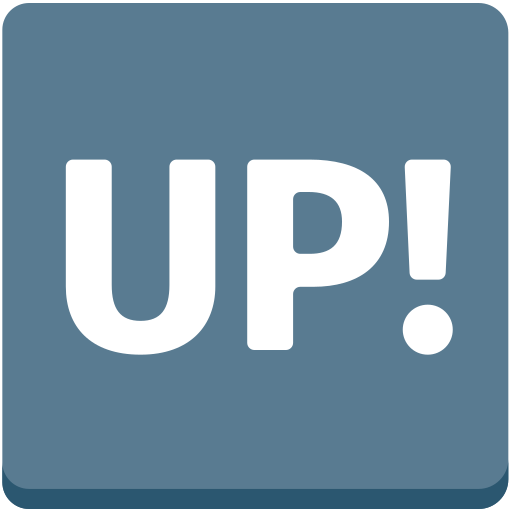 pulsante UP! as rendered by Mozilla