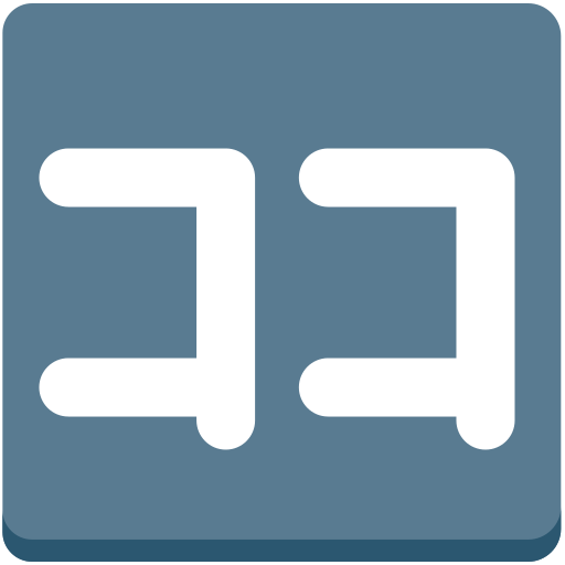 Japanese “here” Button as drawn by Mozilla in Firefox OS 2.5