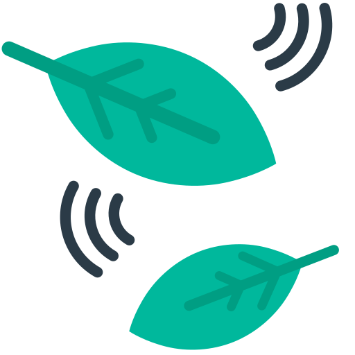 leaf fluttering in wind as rendered by Mozilla