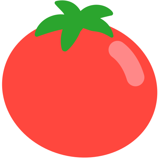 Tomato as drawn by Mozilla in Firefox OS 2.5