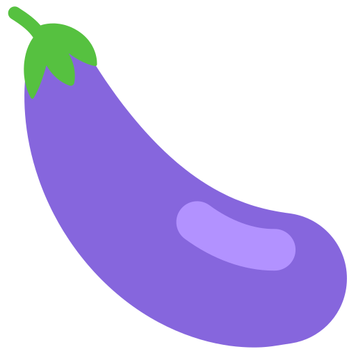 Eggplant as drawn by Mozilla in Firefox OS 2.5