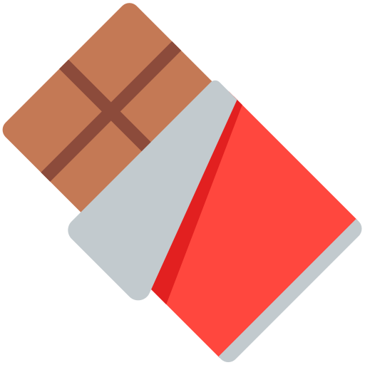 chocolate bar as rendered by Mozilla