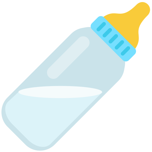 baby bottle as rendered by Mozilla
